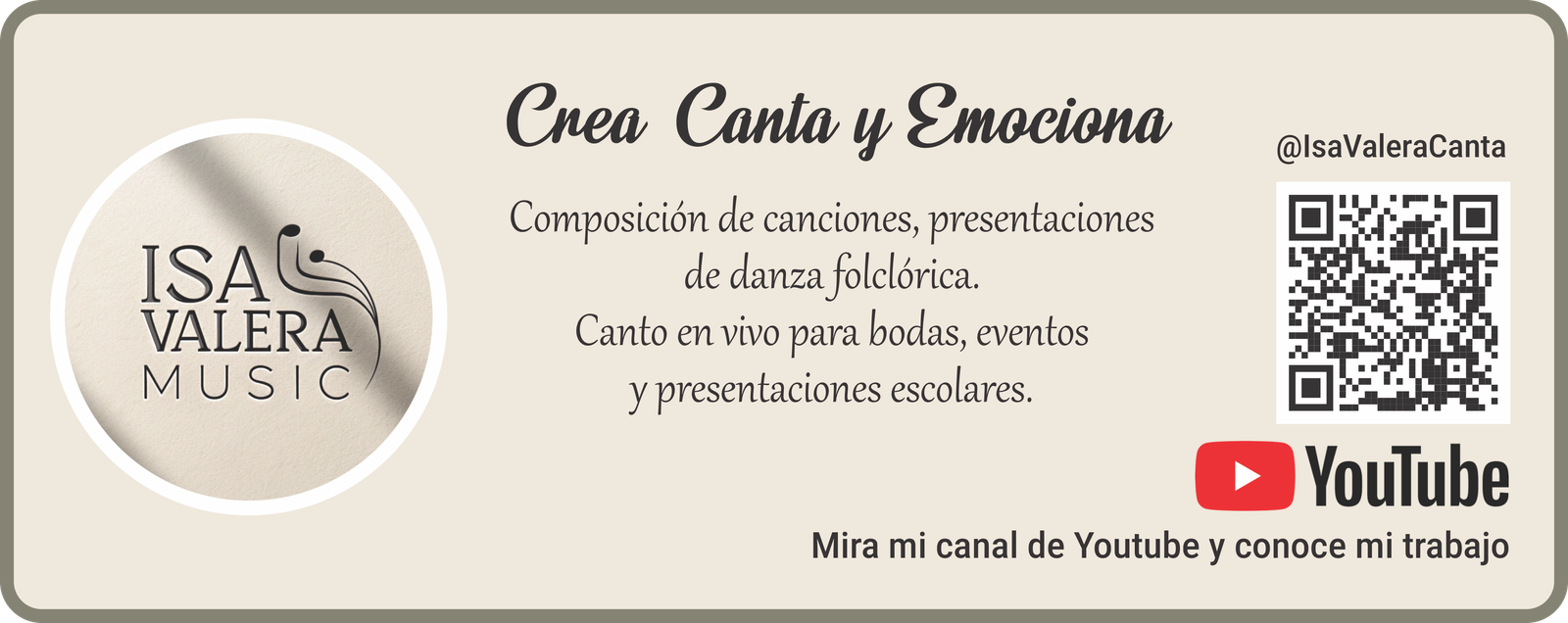 Crea, Canto y Emociona